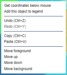 right-click menu